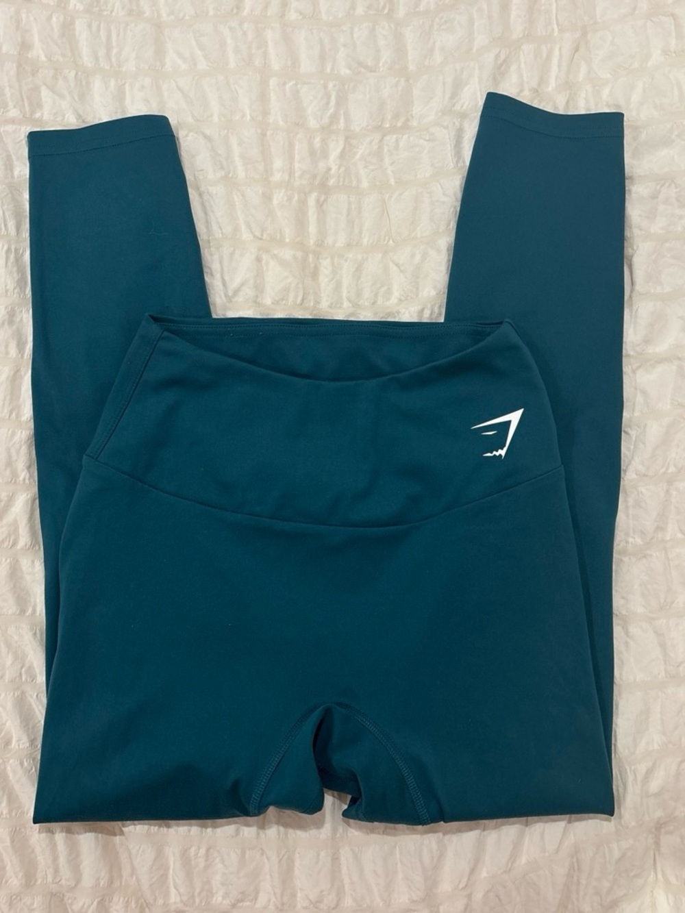 Gymshark Deep Teal High-Waist Performance Leggings